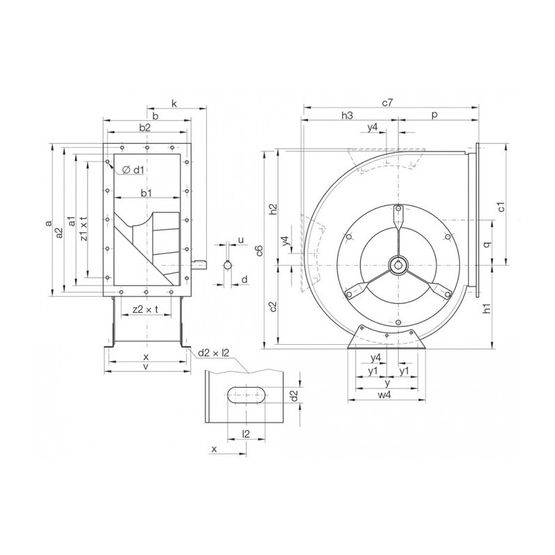 Ventilateur RER 11-0450 2G + ATEX