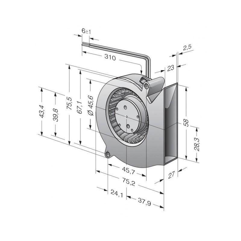 Ventilateur RL48-19/12/2
