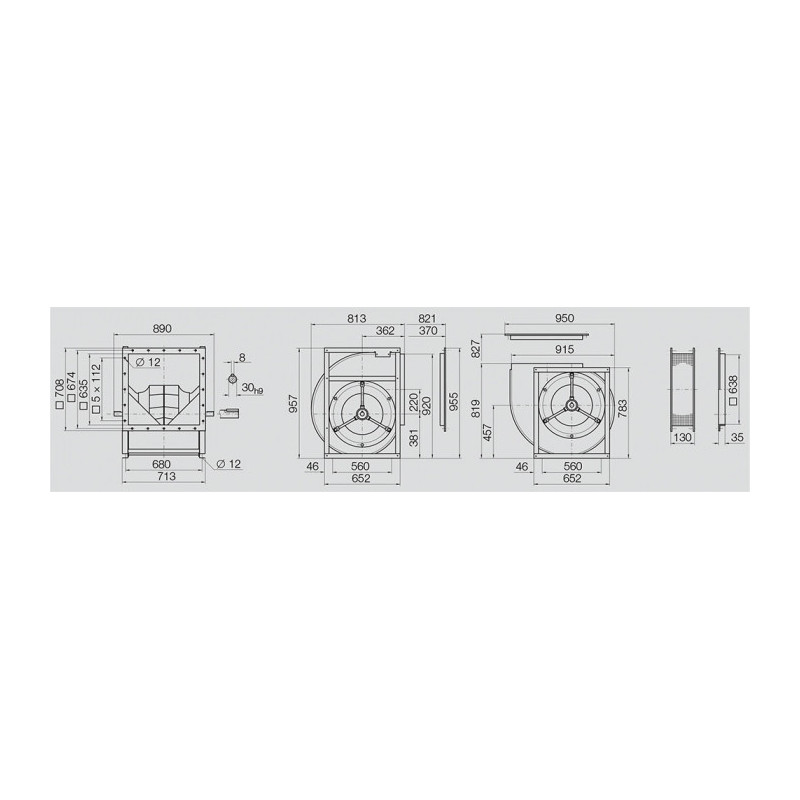 Ventilateur RZR 15-0500 RD270