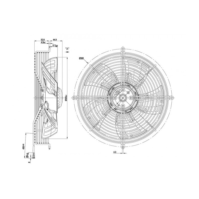 Ventilateur S4D300-AS34-31