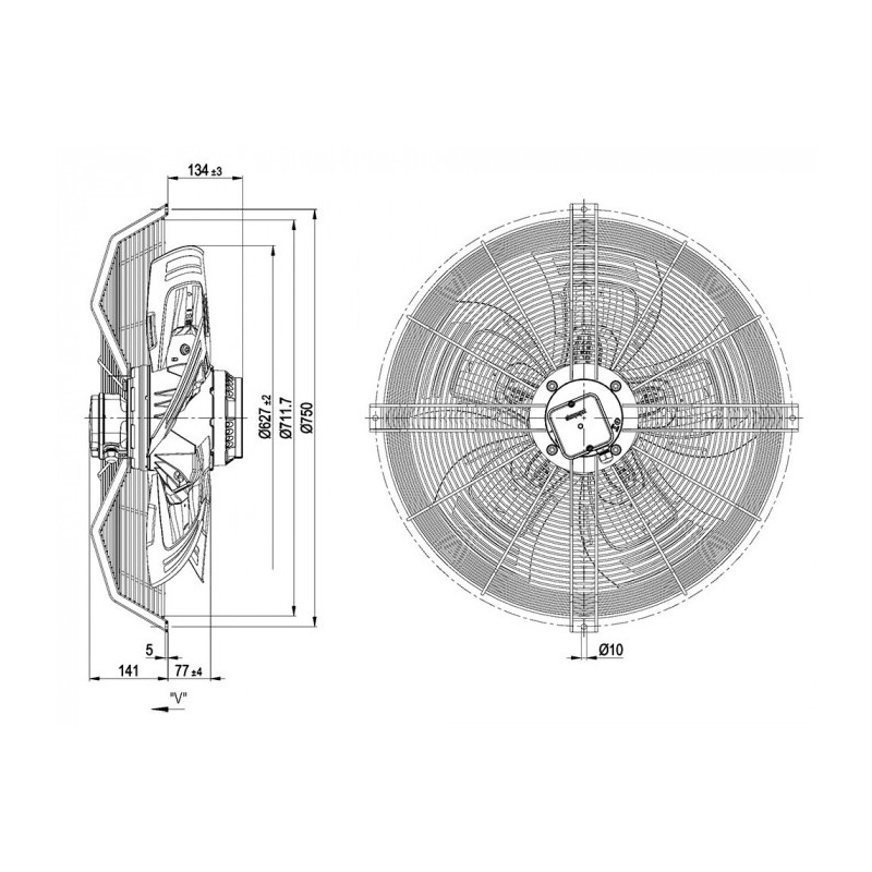Ventilateur S4D630-AF03-03