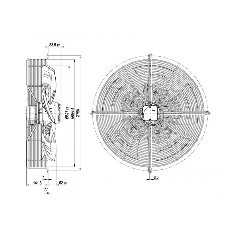 Ventilateur S4D630-AR01-02