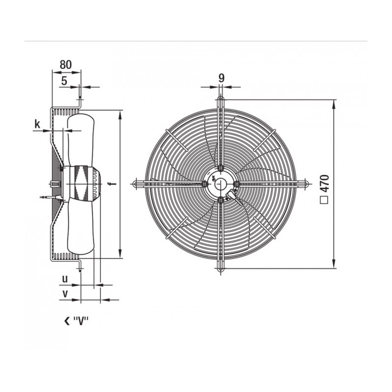 Ventilateur S4E400-AP02-03
