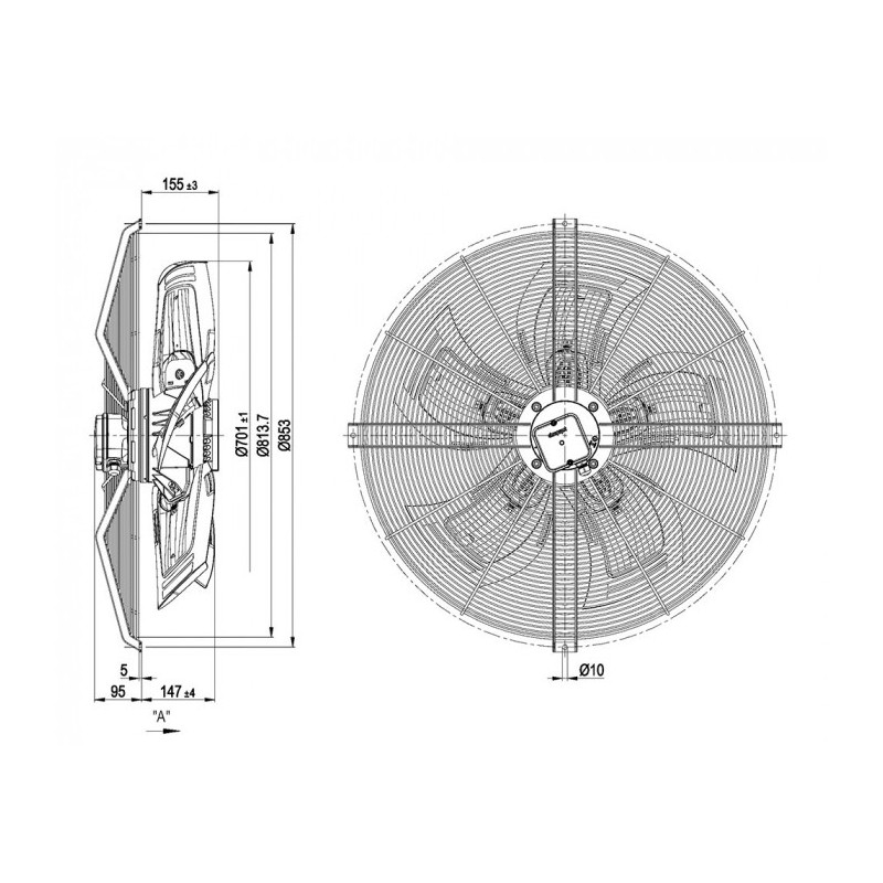 Ventilateur S6D710-BH01-02