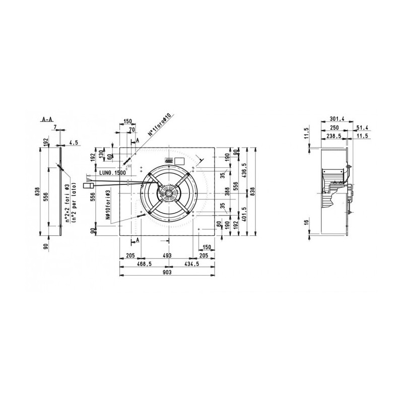 Ventilateur SAI 18/8