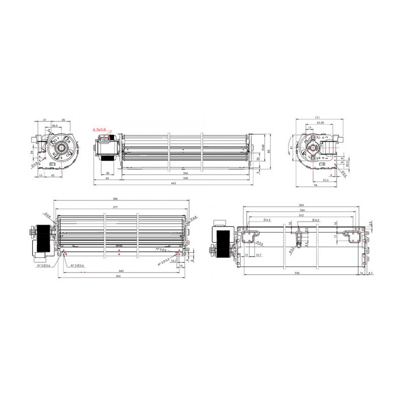 Ventilateur TAS 36B-001