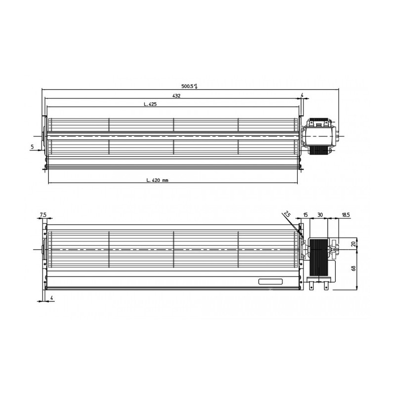 Ventilateur TGA 60/2-420/30