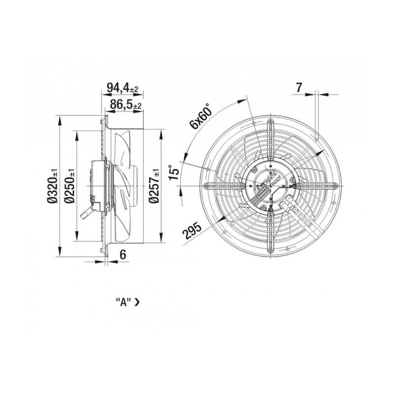 Ventilateur W1G250-CD54-01