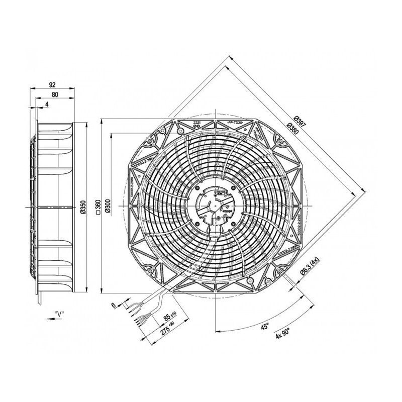 Ventilateur W3G300-HC05-01