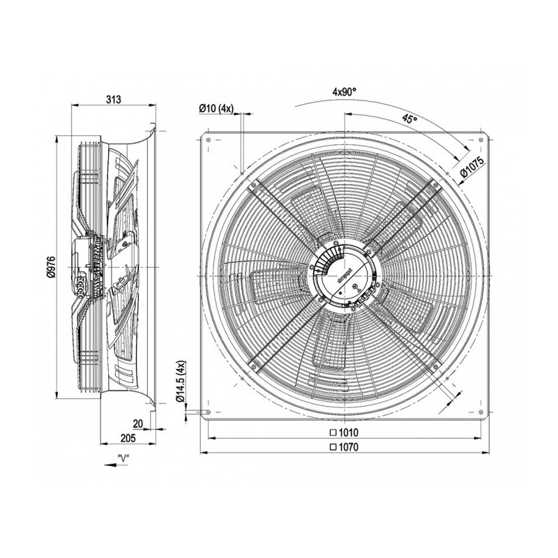 Ventilateur W3G910-GU27-03