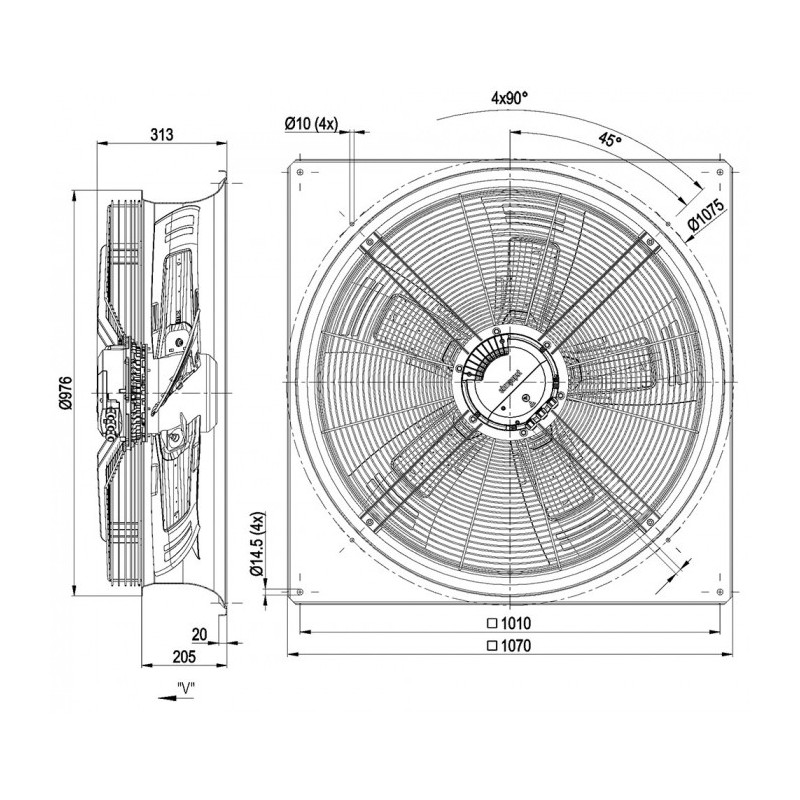 Ventilateur W3G910-GV12-03
